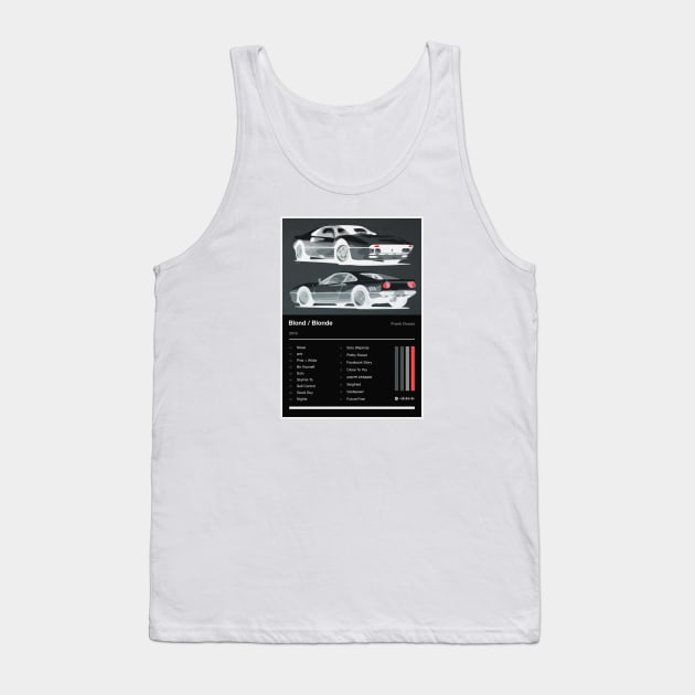 Blonde Tracklist (Inverted) Tank Top by fantanamobay@gmail.com